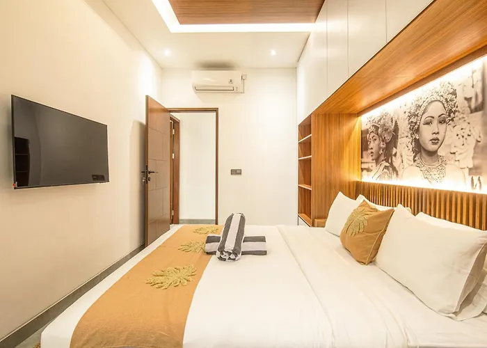 Сasa de vacaciones Stylish 5br Designer Villa, 400m To The Ocean Canggu